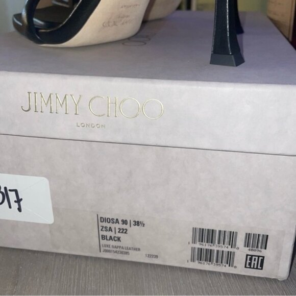 Jimmy Choo Diosa black heels